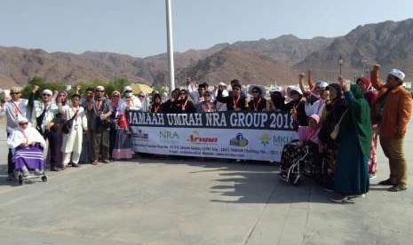 Jamaah umrah NRA Group 2018.