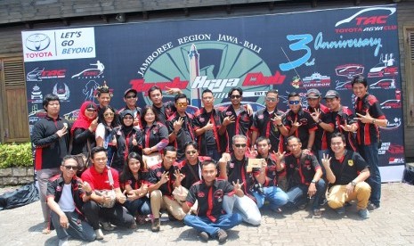 Jambore pertama sekaligus peringatan HUT ke-3 Toyota Agya Club (TAC)