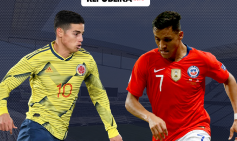 James Rodriguez (Kolombia) Vs Alexis Sanchez (Cile).