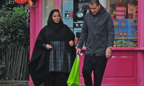 Janet Jackson dan suaminya Wissam Al Manna.