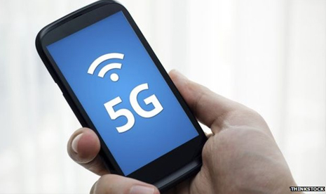 Jaringan 5G. Ilustrasi