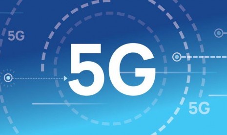 jaringan 5G. ilustrasi