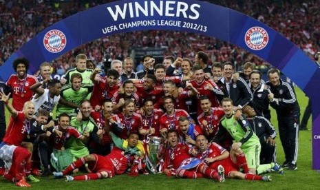 jawara liga champions 2012/2013. bayern munchen. 