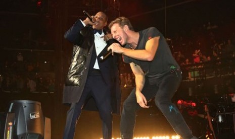 Jay Z dan Chris Martin 