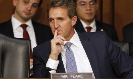 Jeff Flake, Senator partai Republik asal Arizona, Amerika Serikat