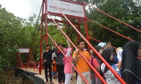 Jembatan Kehidupan yang dibangun oleh PPPA. 