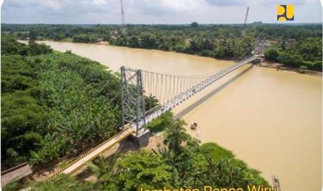 Jembatan Ranca Wiru, Desa Sukamekarsasi, Banten