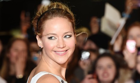 Jennifer Lawrence dengan tegas menolak turunkan berat badan demi film 'Hunger Games'.