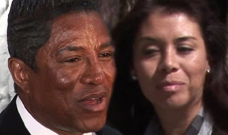 Jermaine Jackson dan mantan istrinya