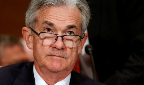 Jerome Powell, Gubernur Bank Sentral AS Federal Reserve (Fed).