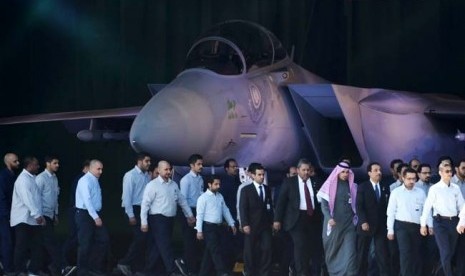 Jet tempur F-15SA generasi baru milik Arab Saudi.