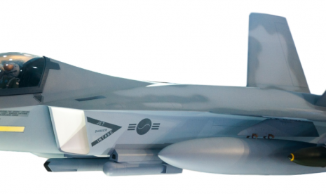 Jet tempur KF-X (Ilustrasi)