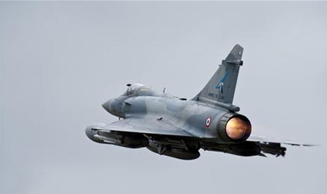 Jet tempur Mirage 2000. Ilustrasi.