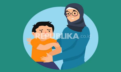 Anak mengalami KIPI pascavaksin Covid-19. (ilustrasi)