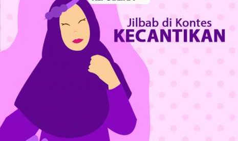 Jilbab di kontes kecantikan.