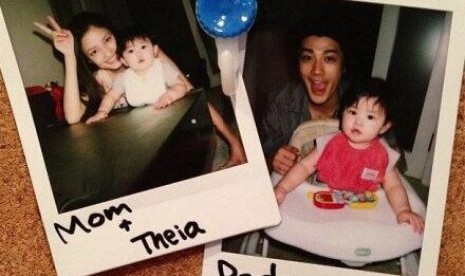 Jin Akanishi, Meisa Kuroki dan putrinya 