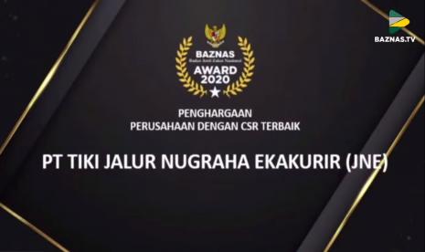 JNE Raih Baznas Award