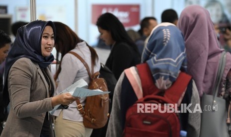 Suasana Job Fair  (ilustrasi)