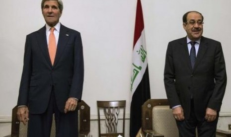 John Kerry dan Nuri al-Maliki