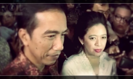 Jokowi dan Puan Maharani