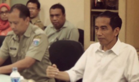 Jokowi di Republika