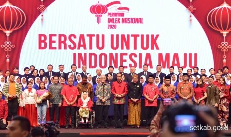 Jokowi hadiri perayaan Imlek 