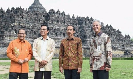 Jokowi kunjungi Candi Borobudur