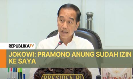  Jokowi menyebut, Pramono Anung telah meminta izin kepadanya untuk maju dalam Pilkada DKI Jakarta.