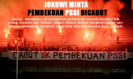 Jokowi Minta Pembekuan PSSI dicabut