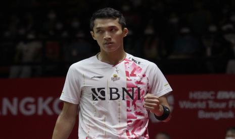 Pebulu tangkis tunggal putra Indonesia, Jonatan Christie.