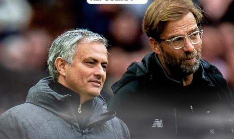 Jose Mourinho (Tottenham Hotspur/kiri) Vs Juergen Klopp (Liverpool)