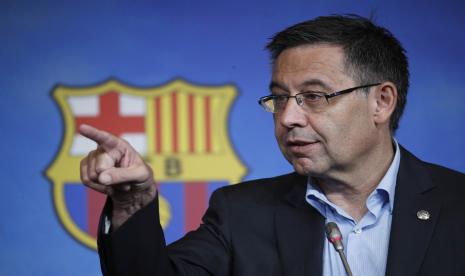 Mantan Presiden Barcelona, Josep Maria Bartomeu.