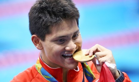 Joseph Schooling, atlet peraih medali emas Olimpiade.