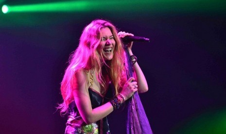 Joss Stone during her performance in Jakarta earlier this month (file photo)