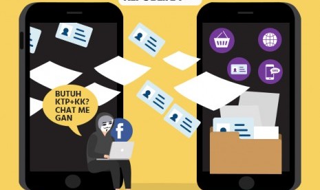 Pahami Pentingnya Perlindungan Data Pribadi. Foto: Jual beli KTP (ilustrasi)