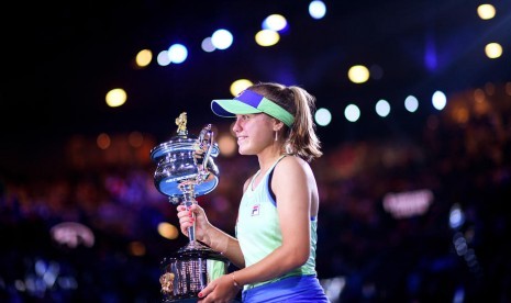 Juara tunggal putri Australia Open 2020 Sofia Kenin.