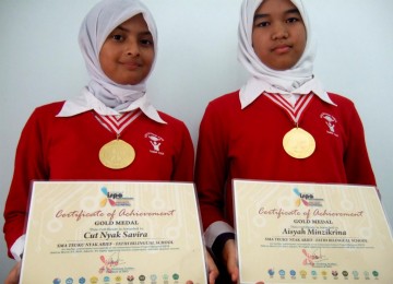 Juara olimpiade sains, ilustrasi