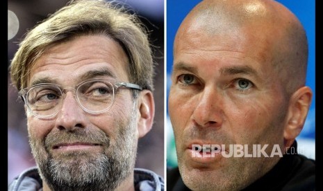 Juergen Klopp dan Zinedine Zidane