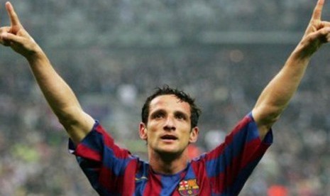 Mantan bek Barcelona Juliano Belletti.