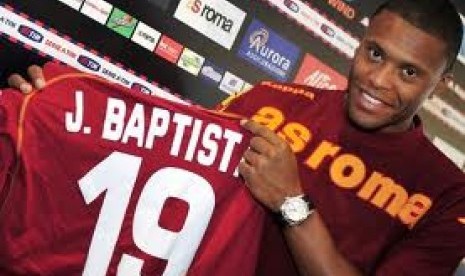 Julio Baptista saat didatangkan AS Roma dari Real Madrid