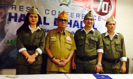 Jumpa pers Halal Bihalal Staf All Sedayu Kelapa Gading bersama Legiun Veteran Republik Indonesia, Kamis (20/8)