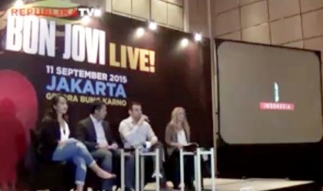 Jumpa pers jelang konser Bon Jovi di Jakarta