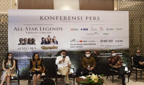 Jumpa pers jelang konser musik bertitel 