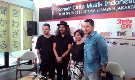 Jumpa pers Konser Cinta Musik Indonesia 2015