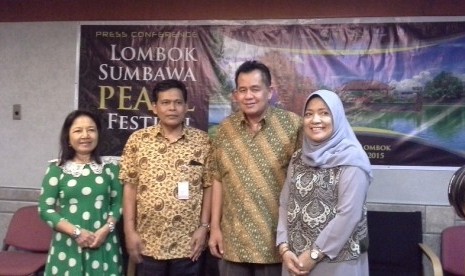 Jumpa pers Lombok Sumbawa Pearl Festival 2015