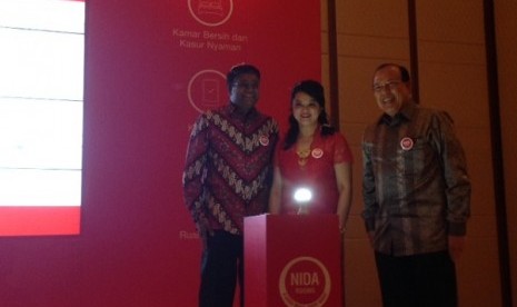 Jumpa pers NIDA Rooms di The Ritz Carlton Pacific Place, Jakarta Rabu (2/12)