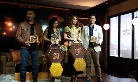 Jumpa pers peluncuran Magnum Mini Honeycomb Crunch