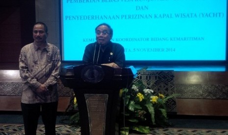 Jumpa pers usai rapat koordinasi Menteri Pariwisata dengan Menteri Koordinator Kemaritiman