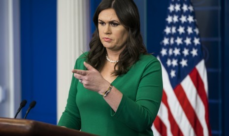 Juru Bicara Gedung Putih, Sarah Sanders.