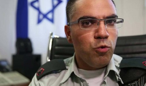 Juru bicara militer Israel yang berbicara dalam bahasa Arab, Avichai Adraee.